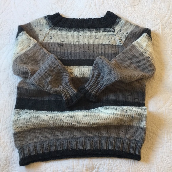 Oversized Chunky Knit Pullover Sweater Neutral - Picture 5 of 5